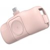 AppleMix Externá batéria / powerbanka WOZINSKY 5000 mAh - vstavaný USB-C + USB-C / hodinky - ružová AppleMix Externá batéria / powerbanka WOZINSKY 5000 mAh - vstavaný USB-C + USB-C / hodinky - ružová