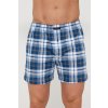 Bavlnené trenírky Cornette Comfort 336 modré kockované 4XL Bavlnené trenírky Cornette Comfort 336 modré kockované 4XL