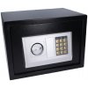 Elektronický trezor, hrúbka dverí 3 mm, telo 1 mm, čierny Elektronický trezor, hrúbka dverí 3 mm, telo 1 mm, čierny