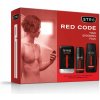 STR8 Red Code voda po holení 100 ml + dezodorant 150 ml + sprchový gél 250 ml kozmetická sada