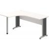 OFFICE PRO s.r.o. HOBIS kancelársky stôl pracovný tvarový, ergo pravý - CE 60 P, biela OFFICE PRO s.r.o. HOBIS kancelársky stôl pracovný tvarový, ergo pravý - CE 60 P, biela