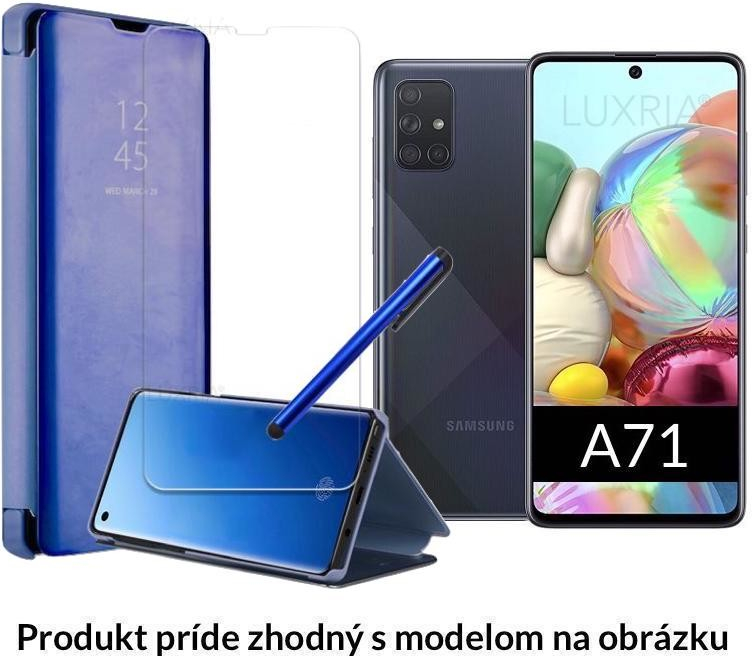 Púzdro Luxria Clear View Samsung: Galaxy J6 2018 Modré