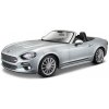Bburago Plus Fiat 124 Spider 1:24 strieborná metalíza (BB18-21083S) Bburago Plus Fiat 124 Spider 1:24 strieborná metalíza (BB18-21083S)