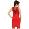 Donna Noční košilka Jasmine Red Červená M Donna Noční košilka Jasmine Red Červená M