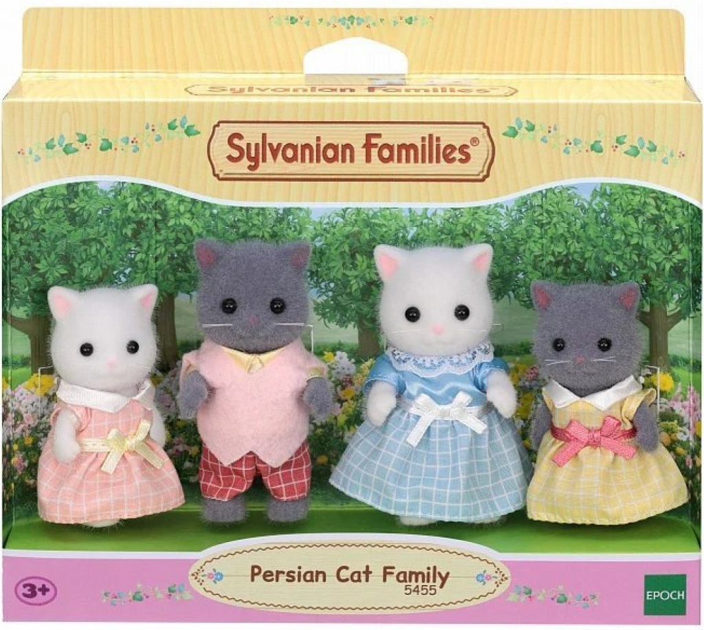 Sylvanian family Rodina perzských mačiek