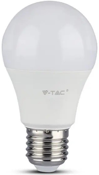 V-TAC LED žiarovka E27 A60 8,5W, Teplá biela 2500 3000K
