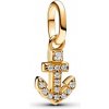 Pandora Obľúbený pozlátený prívesok Kotva Shine 763369C01 Pandora Obľúbený pozlátený prívesok Kotva Shine 763369C01