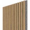 Wall Concept akustický panel Dub Sacramento, sivý filc + MDF, 2750 x 604 x 21 mm 1,66m²