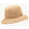 Klobúk raffia Scippis Kintana - béžový, S/M Klobúk raffia Scippis Kintana - béžový, S/M