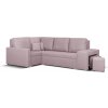 Eoshop Rozkládací rohová sedací souprava Milo 2, malmo 61 (barva potahu), levá s taburety Eoshop Rozkládací rohová sedací souprava Milo 2, malmo 61 (barva potahu), levá s taburety