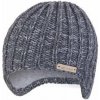 LITTLE ANGEL Čiapka pletená na uši Outlast ® 2 | 39-41 cm tm.šedá melír LITTLE ANGEL Čiapka pletená na uši Outlast ® 2 | 39-41 cm tm.šedá melír