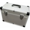 Sibel Profesionálny kadernícky a kozmetický kufor strieborný 0150491