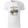 American Army Jeep - Tričko z organickej bavlny - 2XL ( Biela ) American Army Jeep - Tričko z organickej bavlny - 2XL ( Biela )