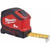 MILWAUKEE 4932464664 zvinovací meter 8m, K8/25 AUTOLOCK, trieda presnosti II. MILWAUKEE 4932464664 zvinovací meter 8m, K8/25 AUTOLOCK, trieda presnosti II.