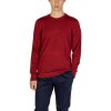 Calvin Klein Jeans Svetre MERINO RWS CREW NECK K10K109474 Červená Calvin Klein Jeans Svetre MERINO RWS CREW NECK K10K109474 Červená