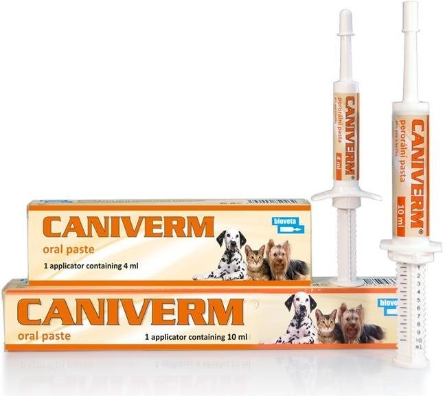 Caniverm perorálna pasta 10 ml