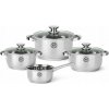 Súprava hrncov MG Home VERSO nerezová oceľ 7 ks Súprava hrncov MG Home VERSO nerezová oceľ 7 ks
