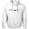 EKG letadlo - Oversized mikina pánska Moon - kratšia + širšia - 3XL ( Biela ) EKG letadlo - Oversized mikina pánska Moon - kratšia + širšia - 3XL ( Biela )