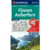Füssen, Außerfern (Kompass - 4) - turistická mapa Füssen, Außerfern (Kompass - 4) - turistická mapa