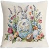 EUROFIRANY VEĽKONOČNÁ GOBELÍNOVÁ BUNNY 45 x 45 CM