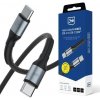 3mk kabel Hyper Cable N-SERIES C to C 1m 20V/5A 100W Black 5903108680202 3mk kabel Hyper Cable N-SERIES C to C 1m 20V/5A 100W Black 5903108680202