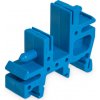 Držiak na DIN lištu plast E 02 N modrý Držiak na DIN lištu plast E 02 N modrý