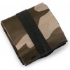 Skladacia nákupná taška so zipsom 70x40 cm khaki