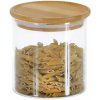 Kesper Sklenená dóza s bambusovým vekom 10 x 10 cm