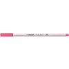 Vláknová fixka, STABILO Pen 68 brush, pink Vláknová fixka, STABILO Pen 68 brush, pink