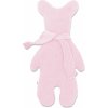 Baby Nellys mazlík prítulníček Macko Krištofík s vakom růžová