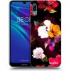 Púzdro Picasee silikónové Huawei Y6 2019 - Flowers and Berries čierne