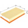 Vzduchový filter BOSCH 1 457 433 523 Vzduchový filter BOSCH 1 457 433 523