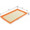 Vzduchový filter BOSCH F 026 400 473 Vzduchový filter BOSCH F 026 400 473