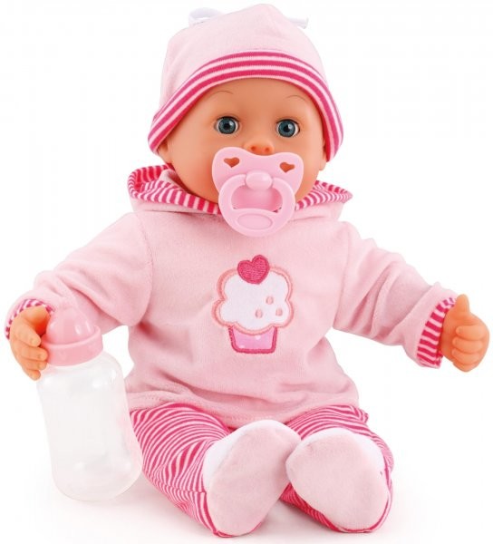 Bayer Design First Words Baby bábika svetloružová 38 cm