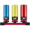 MILWAUKEE® 3 dielna sada hex priemyselných hlavíc SHOCKWAVE™ IMPACT DUTY 1/2 MILWAUKEE® 3 dielna sada hex priemyselných hlavíc SHOCKWAVE™ IMPACT DUTY 1/2