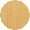 vidaXL Stolová doska Ø90x2,5 cm bambus vidaXL Stolová doska Ø90x2,5 cm bambus