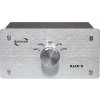 Dynavox AUX-S cinch audio prepínač kovový ukazovateľ strieborná; 206411 Dynavox AUX-S cinch audio prepínač kovový ukazovateľ strieborná; 206411