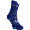 Compressport ponožky Pro Racing Socks v4.0 Run High Sodalite/ fluo blue