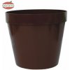 Kinekus Kvetináč plastový K45 23 x 20 cm hnedý Kinekus Kvetináč plastový K45 23 x 20 cm hnedý