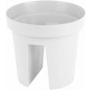 Kvetináč Strend Pro Modern Railing, na zábradlie, 25,5x28cm, biela Kvetináč Strend Pro Modern Railing, na zábradlie, 25,5x28cm, biela