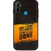 TopQ Zadný silikónový kryt DARK na Realme C3 Don´t Stop
