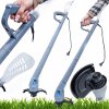 Elektrická strunová kosačka 1000 W, šírka záberu 23 cm šedá Elektrická strunová kosačka 1000 W, šírka záberu 23 cm šedá