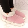 Dámske zateplené ružové papuče KAROLÍNA Dámske zateplené ružové papuče KAROLÍNA