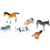 Figúrky Domáce Zvieratá Mini Zoo 6 ks Farma Krava Prasa Kura Figúrky Domáce Zvieratá Mini Zoo 6 ks Farma Krava Prasa Kura