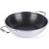Nerezový nepriľnavý wok COOKCELL 28 cm Nerezový nepriľnavý wok COOKCELL 28 cm