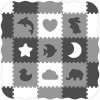 Eco Toys Detské penové puzzle 122x122cm hracia deka podložka na zem Zvieratká 25 dielov Eco Toys Detské penové puzzle 122x122cm hracia deka podložka na zem Zvieratká 25 dielov