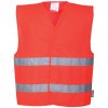 Portwest C474 Two Band Reflexná vesta červená 2XL/3XL Portwest C474 Two Band Reflexná vesta červená 2XL/3XL
