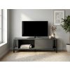 Textilomanie TV stolík PARIS 150 cm, antracit Textilomanie TV stolík PARIS 150 cm, antracit