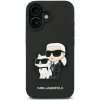 Karl Lagerfeld PU Saffiano Karl and Choupette pre iPhone 16 Plus Black Karl Lagerfeld PU Saffiano Karl and Choupette pre iPhone 16 Plus Black