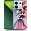 Picasee silikónový prehľadný obal pre Xiaomi Redmi Note 13 Pro 5G - Nemysli toľko